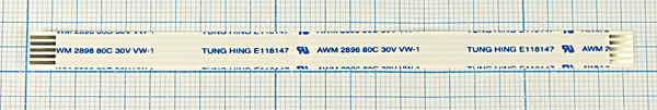 шлейф FFC шаг 1,25\ 5C\120x 7,5\прямой\ --- Шлейфы для аудио-видео аппаратуры