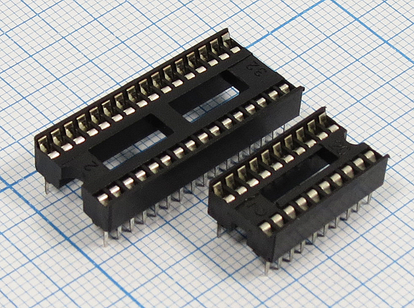 пан DIP \28HP 1,778\узк\\ICSS-28P --- Панельки для микросхем