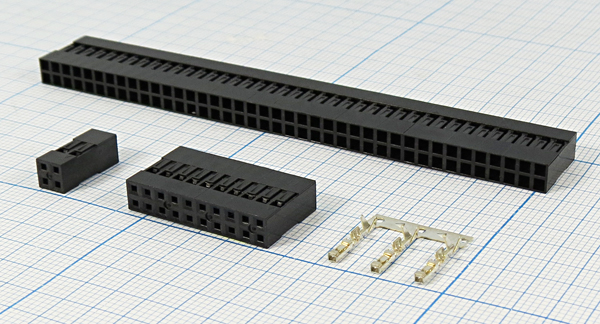 гн BLD-2x 8\P2,54\каб\DS1071-2x8FCB\CONNFLYконт[1] --- Разъемы BLD