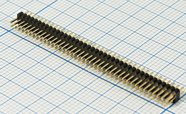 шт PLLD-2x40(2,5x0,46\P1,27x1,27\80P\плат\[PLLD80] --- Разъемы PLL