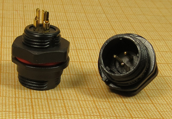 шт ЦС\ 3P\М13\пан\герм\SP1312/P3[пластик] --- Разъемы WEIPU (IP68)