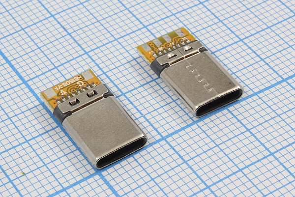 шт USB \C 3,1\16P6C\каб\\плата\USB C-3,1-6PFB\ --- Разъемы USB