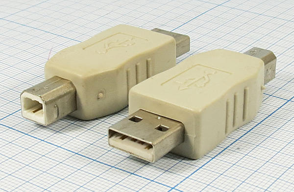 шт USB A-шт USB B\\\комп --- Разъемы USB