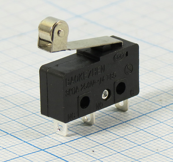 ПКонц 20x 6x10\250\ 3\(SPDT)\\L17рол\\3C\MSW-13\ --- Микропереключатели и Концевые(путевые)