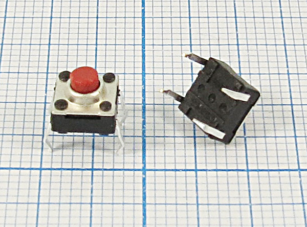 ПКнТакт  6,2x 6,2x 5\h 1\\кр\4PF\IP\WS6250\ --- Тактовые кнопки