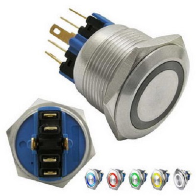 ПКн\250\ 5\NC&NO\d22\\мет&ILглб\AV65\6C\QGQZ22-11E --- Переключатели кнопочные