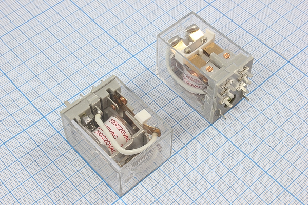 реле 220В\\SME-2220AP\2X10A,220В,28В --- Реле