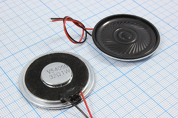 дин  40x 5\ 32\1,0\мет/пл\2L80\VS4050R32F500P1L80\ --- Динамики