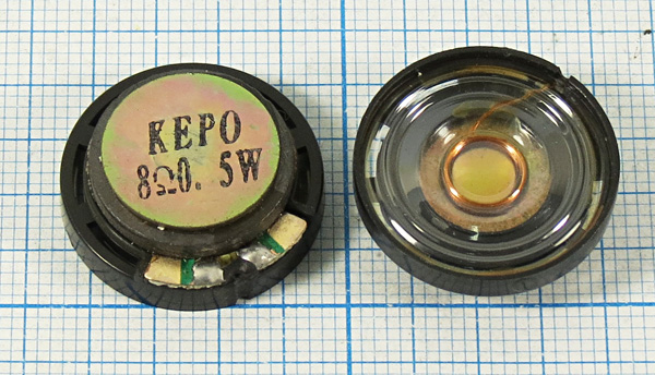 дин  21x 7\  8\0,5\пл\2C\KPSP2170PF-08-0,5A\KEPO --- Динамики