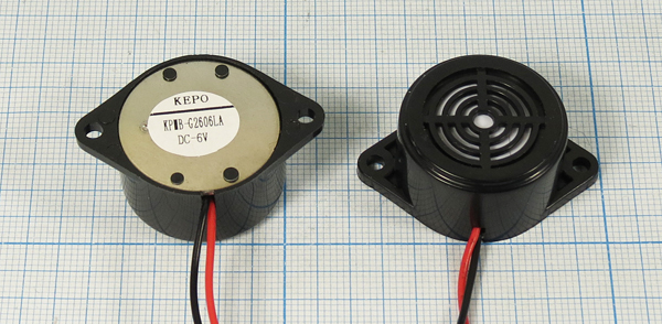згм 26,0x16m39\ 6\\0,4\2L130\VSMB2606L130\VOISE --- Звонки (зуммеры) магнитоэлектрические c генератором
