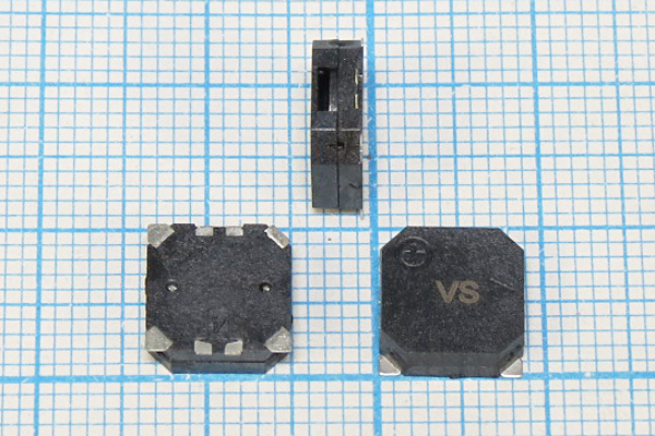 зм  8,5x 8,5x3,0\ 3,0\16\2,731\4C\VS8530A\VOISE --- Звонки (зуммеры) магнитоэлектрические без генератора