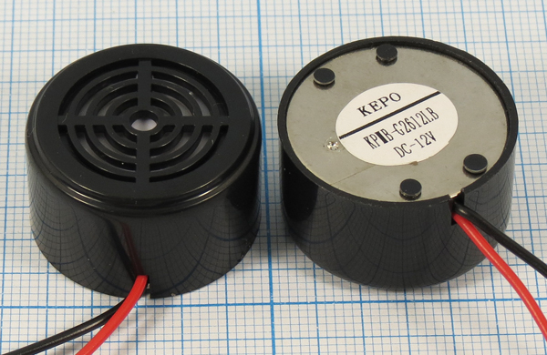 згм 26,0x15\12\\0,4\2L50\KPMB-G2612LB\KEPO --- Звонки (зуммеры) магнитоэлектрические c генератором
