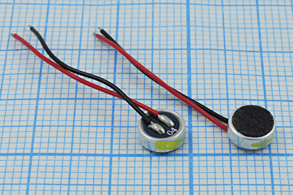 микэ 6,0x 2,2\O\2L30\-30\KPCM-60H22LC43-50dB --- Микрофоны электретные и резиновые чехлы