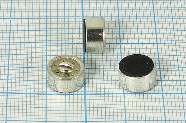 микэ  9,7x 5,0\N\2C\-42\EM-9750N-42dB\FBELEC --- Микрофоны электретные и резиновые чехлы