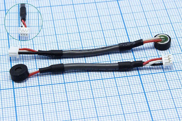 микэ 6,0x 2,7\O\2L55+H\-36\VS6027S36C2L55\+case --- Микрофоны электретные и резиновые чехлы