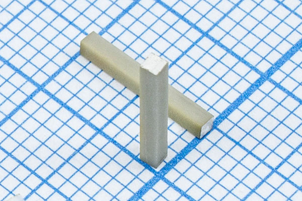 пэу 10 x 1,24x1,24\брусок\200кГц\\\Ag\JYKCD1,24x10 --- Ультразвуковые пьезоэлементы