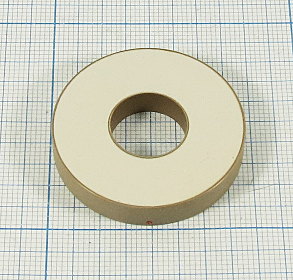 пэу 38xd15x5,0\кольцо\45кГц\\PZT8\\JYBC-P8-38-15-5 --- Ультразвуковые пьезоэлементы