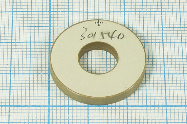 пэу 25xd10x4\кольцо\65кГц\\\Ag\JYBC-P82-d25Xd10x4\ --- Ультразвуковые пьезоэлементы