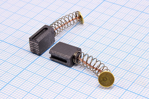 двиг щетка\ 5,0x 8,0x12\пруж/пятак d6\\ЭШМ 125/270 --- Щетки для электродвигателей