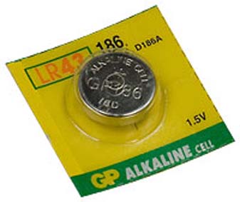 бат  1,5В\\11,6x4,2\Alk\LR43/301/186/AG12/386\ --- Щелочные и литиевые батареи