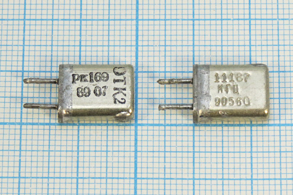 11187 \HC25U\\ 30\ 40/-40~70C\РК169МА-8ВТ\1Г --- Кварцевые резонаторы (пьезокерамические, диэлектрические, ПАВ (SAW), резонаторы из других пьезоматериалов)