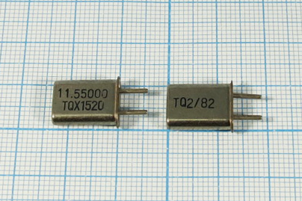 11550 \HC42U\32\\\\ХСР 1Г (TQX1520) --- Кварцевые резонаторы (пьезокерамические, диэлектрические, ПАВ (SAW), резонаторы из других пьезоматериалов)