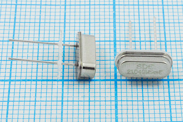 21049 \HC49S3\S\ 10\ 30/-40~85C\49S[SDE]\1Г +IS --- Кварцевые резонаторы (пьезокерамические, диэлектрические, ПАВ (SAW), резонаторы из других пьезоматериалов)