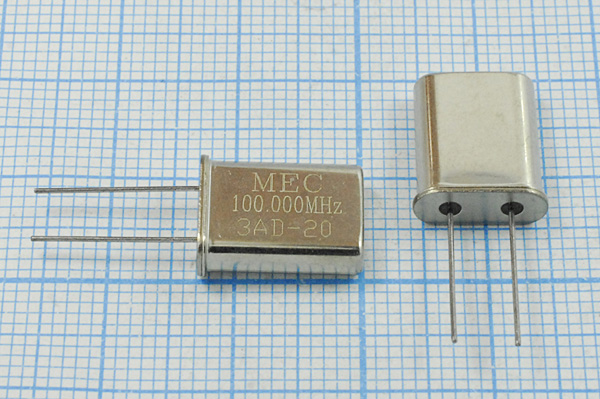 100000 \HC49U\20\ 30\\HC49U[MEC]\3Г (MEC100.000M) --- Кварцевые резонаторы (пьезокерамические, диэлектрические, ПАВ (SAW), резонаторы из других пьезоматериалов)