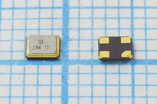 32000 \SMD02520C4\12\ 10\ 30/-40~85C\SMD2520\1Г --- Кварцевые резонаторы (пьезокерамические, диэлектрические, ПАВ (SAW), резонаторы из других пьезоматериалов)