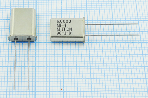 5000 \HC49U\18\\\MP-1\1Г (M-TRON) --- Кварцевые резонаторы (пьезокерамические, диэлектрические, ПАВ (SAW), резонаторы из других пьезоматериалов)