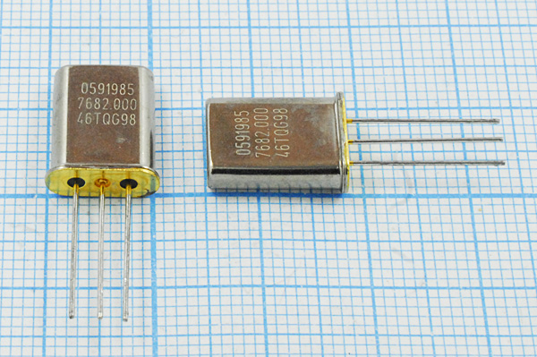 7682 \HC49U-3\32\\\\1Г (TQG) --- Кварцевые резонаторы (пьезокерамические, диэлектрические, ПАВ (SAW), резонаторы из других пьезоматериалов)