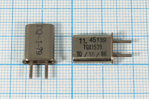 11451,39 \HC42U\\\\\ХСР 1Г (TQX1520) --- Кварцевые резонаторы (пьезокерамические, диэлектрические, ПАВ (SAW), резонаторы из других пьезоматериалов)