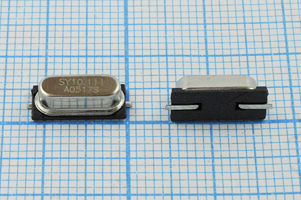 10111 \SMD49S4\S\ 50\ 50/-20~70C\SX-1\1Г (SY10.111 --- Кварцевые резонаторы (пьезокерамические, диэлектрические, ПАВ (SAW), резонаторы из других пьезоматериалов)