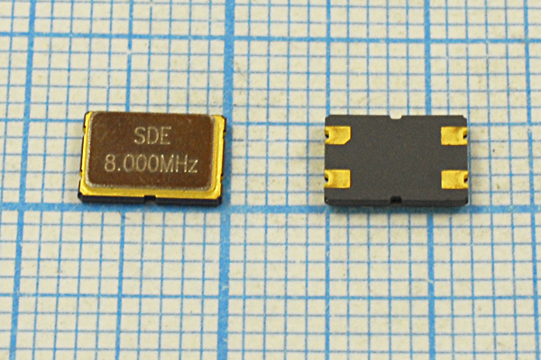 8000 \SMD07050C4\12\ 30\ 50/-40~85C\SMD0705(4P)\1Г --- Кварцевые резонаторы (пьезокерамические, диэлектрические, ПАВ (SAW), резонаторы из других пьезоматериалов)