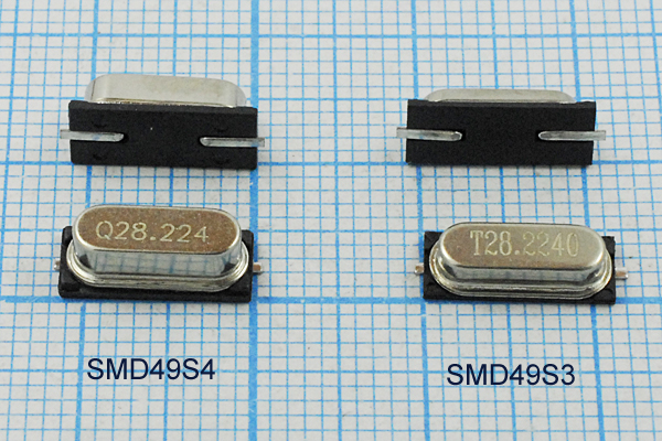 28224 \SMD49S3\20\ 20\ 50/-40~85C\SMH3,0\1Г (T) --- Кварцевые резонаторы (пьезокерамические, диэлектрические, ПАВ (SAW), резонаторы из других пьезоматериалов)
