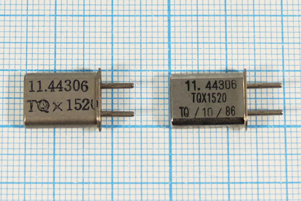 11443,06 \HC42U\\\\\ХСР 1Г (TQX1520) --- Кварцевые резонаторы (пьезокерамические, диэлектрические, ПАВ (SAW), резонаторы из других пьезоматериалов)
