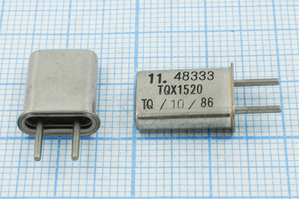 11483,33 \HC42U\32\\\\ХСР 1Г (TQX1520 11,48333) --- Кварцевые резонаторы (пьезокерамические, диэлектрические, ПАВ (SAW), резонаторы из других пьезоматериалов)