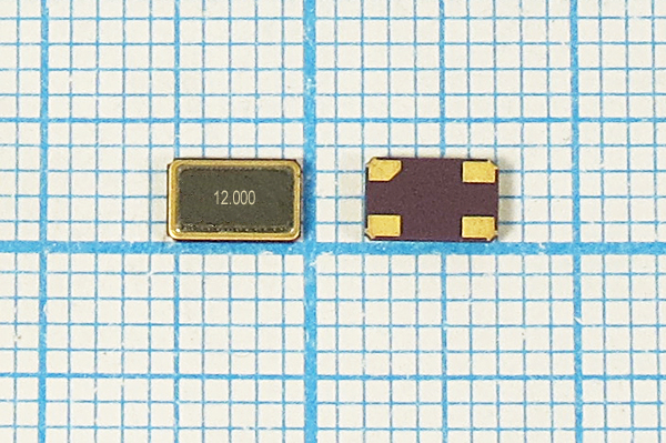 12000 \SMD05032C4\20\ 30\ 50/-40~85C\GSX532S\1Г --- Кварцевые резонаторы (пьезокерамические, диэлектрические, ПАВ (SAW), резонаторы из других пьезоматериалов)