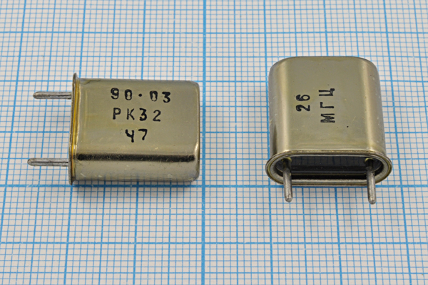 26000 \HC51U\\\\РК32\5Г (25 МГЦ РК32) --- Кварцевые резонаторы (пьезокерамические, диэлектрические, ПАВ (SAW), резонаторы из других пьезоматериалов)