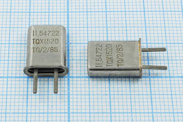 11547,22 \HC42U\32\\\\ХСР 1Г (TQX1520) --- Кварцевые резонаторы (пьезокерамические, диэлектрические, ПАВ (SAW), резонаторы из других пьезоматериалов)