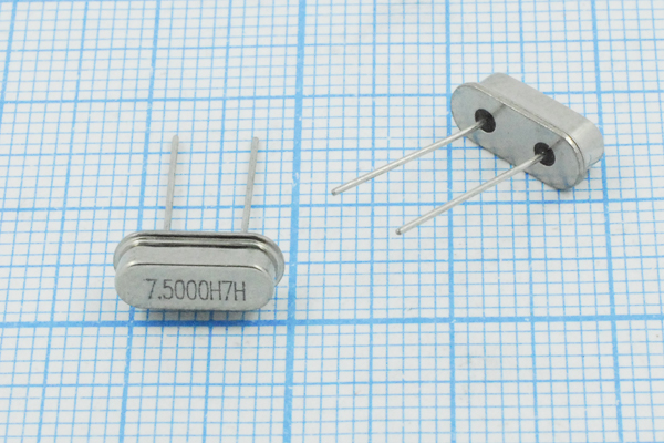 7500 \HC49S3\20\ 30\ 30/-20~70C\HC49S4H\1Г (H7H) --- Кварцевые резонаторы (пьезокерамические, диэлектрические, ПАВ (SAW), резонаторы из других пьезоматериалов)