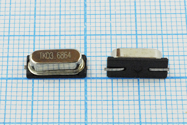 3686,4 \SMD49S4\20\ 30\\HC-49S3-SMD\1Г (TKD3.6864) --- Кварцевые резонаторы (пьезокерамические, диэлектрические, ПАВ (SAW), резонаторы из других пьезоматериалов)