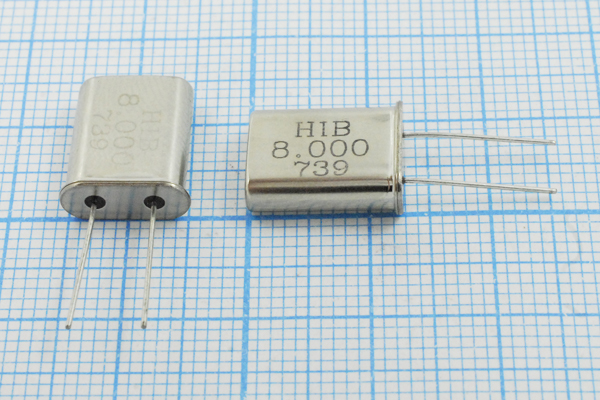 8000 \HC49U\20\ 30\ 30/-20~70C\HC-49U[HIB]\1Г --- Кварцевые резонаторы (пьезокерамические, диэлектрические, ПАВ (SAW), резонаторы из других пьезоматериалов)
