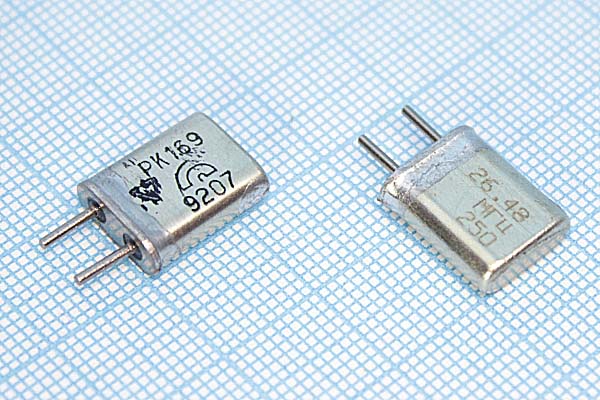 25596 \HC25U\\ 30\ 40/-40~70C\РК169МА-8ВТ\3Г --- Кварцевые резонаторы (пьезокерамические, диэлектрические, ПАВ (SAW), резонаторы из других пьезоматериалов)