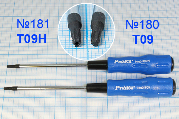 отвертка №180\ручная 9400-T09\