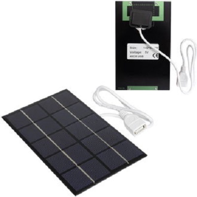 бат солнеч  5В\0,4А\142x 88x8\\гнUSB&L0,4\QSPZ30\ --- Солнечные батареи