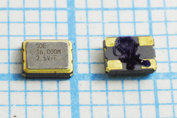 гк 16000 \\SMD03225C4\CM\2,5В\SOC3\SDE --- Кварцевые генераторы