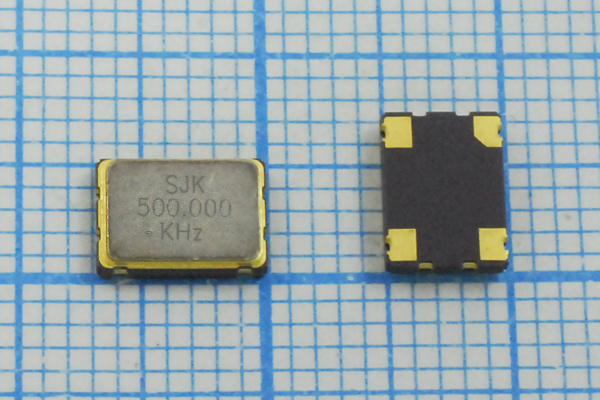 гк 500 \\SMD07050C4\CM\3,3В\SMD07050C4[500kHz]\ --- Кварцевые генераторы