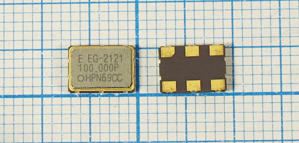 гк 100000 \\SMD07050C6\PECL\2,5В\EG-2121CA-PHPN\ --- Кварцевые генераторы