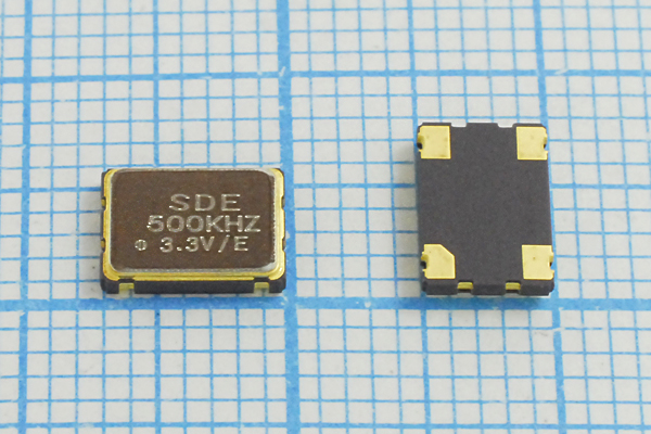 гк 500 \\SMD07050C4\CM\3,3В\SOC7-500kHz-3,3V\ --- Кварцевые генераторы